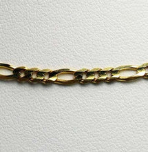 Load image into Gallery viewer, Italian! 10K Gold Figaro Link Chain 16" Necklace 10018A - PremiumBead Alternate Image 3