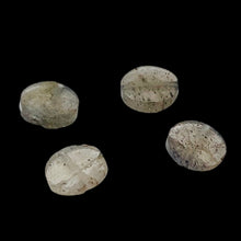Load image into Gallery viewer, Labradorite Flash Faceted Coin Beads | 7x2-5x1.5mm | 15 Beads |