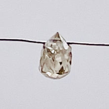 Load image into Gallery viewer, 0.25cts Natural Champagne Diamond Briolette Bead 6569XL
