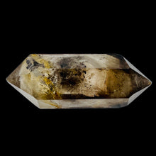 Load image into Gallery viewer, 87ct "Key Hole" Quartz Shaman Crystal Double Terminated | 46x15x15mm | Smoky | 1