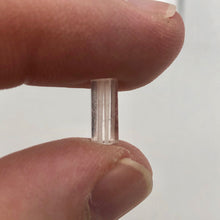 Load image into Gallery viewer, 2.2cts Morganite Pink Beryl Hexagon Cylinder Bead | 11x4mm | 1 Bead | 3863D - PremiumBead Primary Image 1