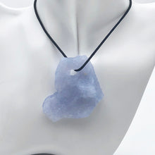 Load image into Gallery viewer, 158cts Blue Chalcedony Natural & Untreated Designer Pendant Bead - PremiumBead Alternate Image 2