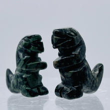 Load image into Gallery viewer, T-Rex Dinosaur 2 Carved Kambaba Jasper Tyrannosaurus Rex Beads