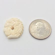 Load image into Gallery viewer, Intricate Hand Carved Fierce Dragon Pendant Bead 10284S - PremiumBead Alternate Image 4