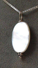 Load image into Gallery viewer, Trendy Black & White Mussel Shell Silver Pendant 5951E - PremiumBead Alternate Image 2