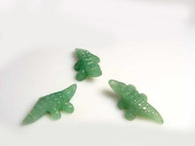 Load image into Gallery viewer, Green Gators 2 Carved Aventurine Alligator Beads | 28x14x7mm | Green - PremiumBead Alternate Image 4