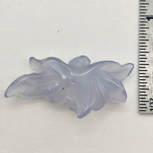 Load image into Gallery viewer, 13.7cts Exquisitely Hand Carved Blue Chalcedony Flower Pendant Bead - PremiumBead Alternate Image 4