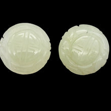 Load image into Gallery viewer, 2! Carved New Jade Long Life Dragon Beads