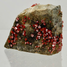 Load image into Gallery viewer, Vanadinite - Orange Red Sparkling Crystals Display Specimen |45x35x28mm | 36.2gr - PremiumBead Alternate Image 2