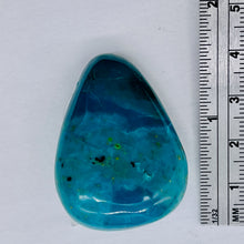 Load image into Gallery viewer, Chrysocolla Free Form Pendant Bead | 40x29x16mm | Blue | 26g | 1 Pendant Bead |