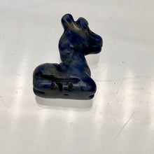 Load image into Gallery viewer, Carved Animal Sodalite Giraffe Figurine Worry Stone