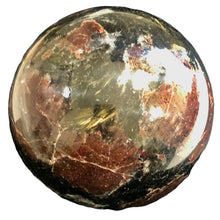 Load image into Gallery viewer, Garnet Scry Sphere Round | 3" | Red/Black | 1 Sphere |