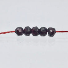 Load image into Gallery viewer, 2 (pair) Pyrope Garnet Faceted Round Beads | 6x5mm | Red | 6608 - PremiumBead Alternate Image 9