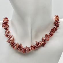 Load image into Gallery viewer, Ballerina Pink Keishi FW Pearl Strand | 9x5x2mm | Rose | Keishi | 80+ pearls | - PremiumBead Alternate Image 3