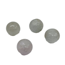 Load image into Gallery viewer, Chatoyant Light Seafoam Green Faceted Kunzite Beads | 9mm | 4 Beads |