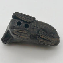 Load image into Gallery viewer, Old Walrus of the Sea Teak Ojime/Netsuke Bead | 2"x7/8"x1 1/2" | Dark Brown - PremiumBead Alternate Image 5