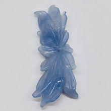 Load image into Gallery viewer, 106cts Exquistely Hand Carved Blue Chalcedony Flower Bead 009850H