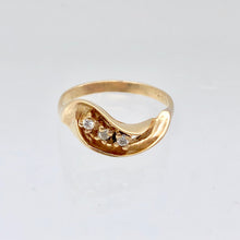 Load image into Gallery viewer, Natural Diamonds Solid 14K Yellow Gold Ring Size 6 3/4 9982AL - PremiumBead Primary Image 1
