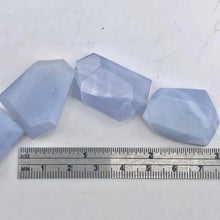 Load image into Gallery viewer, 565cts Druzy Blue Chalcedony Faceted Bead 16" Strand - PremiumBead Alternate Image 9