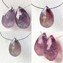 Load image into Gallery viewer, 1 Bead of Natural Color Change Purple Pink Umbra Valley Sapphire 3.9cts 5264 - PremiumBead Primary Image 1