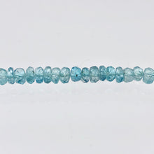 Load image into Gallery viewer, 73.7cts Natural Blue Zircon 3x1.5-4x2.5mm Graduated Faceted Bead Strand 10844 - PremiumBead Alternate Image 7