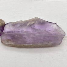 Load image into Gallery viewer, Amethyst Flat Irregular Rectangle Bead Strand | 43x18 to 35x18x3mm | 11 Beads |