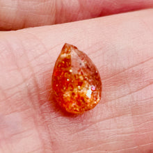 Load image into Gallery viewer, Natural Orange/Red Sunstone Briolette Pendant Bead |8x6x4mm | 1 Bead |