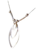 Load image into Gallery viewer, Italian! 5.2 Grams Shimmering Solid Sterling Silver Designer Necklace 10122B