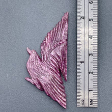 Load image into Gallery viewer, Ruby Eagle Carved Figurine | 55x28x4 mm | Red | 1 Carving | 40.2 cts |