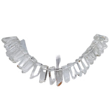 Load image into Gallery viewer, Quartz Polished Points Strand | 20x8 to 15x6mm | Clear | 84g | 54 Beads |