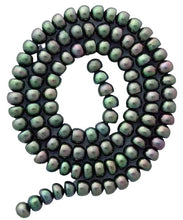 Load image into Gallery viewer, Forest Green Freshwater Pearl Strand 109039