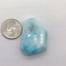 Load image into Gallery viewer, 108cts Druzy One Natural Hemimorphite Pendant Bead | Blue | 40x30x10mm| 1 Bead |