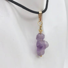 Load image into Gallery viewer, Hand Carved Amethyst Goddess of Willendorf Pendant 509287AMG - PremiumBead Alternate Image 7