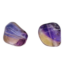 Load image into Gallery viewer, Ametrine Nugget Large Bead Strand | 25x18x14 to 21x15x12 | Purple/Gold| 19 Beads