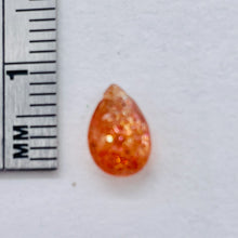 Load image into Gallery viewer, Natural Orange/Red Sunstone Briolette Pendant Bead |8x6x4mm | 1 Bead |