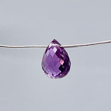 Load image into Gallery viewer, Sapphire Faceted .55ct Briolette | 5x4mm | Pink | 1 Bead |
