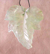 Load image into Gallery viewer, Stunning Druzy Green Prehnite Leaf Briolette Bead 009885S - PremiumBead Alternate Image 3