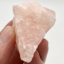 Load image into Gallery viewer, Rose Quartz Crystal Specimen - Three Sided Pyramid 46 Grams