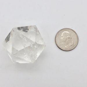 Quartz Crystal Icosahedron Sacred Geometry Crystal |Healing Stone|41mm or 1.6"| - PremiumBead Alternate Image 2