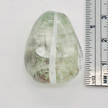 Load image into Gallery viewer, Lodalite Quartz Oval Pendant Figurine Bead | Clear Included|1 Bead| 29x23x18 mm|