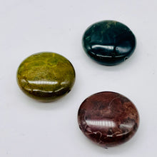 Load image into Gallery viewer, Hot 3 Plain Ocean Jasper Focal Beads 9108