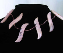 Load image into Gallery viewer, Unique Cut Pink Peruvian Opal 46x13mm Briolette Bead Strand 109865 - PremiumBead Primary Image 1