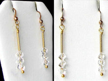 Load image into Gallery viewer, Holiday Sparkle AAA Quartz Earrings and 14Kgf 6270 - PremiumBead Primary Image 1