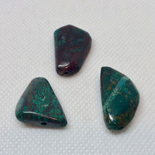 Load image into Gallery viewer, Natural Three Chrysocolla with Cuprite Beads 6253 - PremiumBead Alternate Image 2