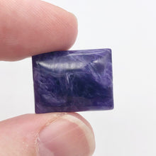 Load image into Gallery viewer, 30cts of Rare Rectangular Pillow Charoite Bead | 1 Beads | 22x17x9mm | 10872C - PremiumBead Alternate Image 4