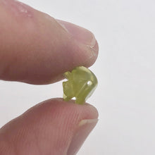 Load image into Gallery viewer, 5 Elegant Carved Green Jade Rose Flower Button Beads 10784B | 10x11mm | Light Green - PremiumBead Alternate Image 4