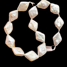 Load image into Gallery viewer, White Diamonds Freshwater Pearls 8 inch Strand 003911HS
