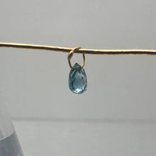 Load image into Gallery viewer, 0.25cts Blue Diamond Brio 18K Gold Pendant Bead 5868AB - PremiumBead Alternate Image 6
