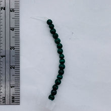 Load image into Gallery viewer, Malachite Round Bead Strand | 3mm | Green | 150 Beads |
