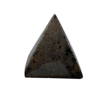 Load image into Gallery viewer, Pyrite Pyramid | 30x28x28mm | Dark Red | 1 Pyramid |